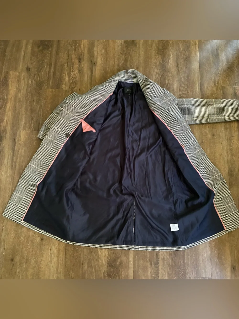 J. Crew Glen Plaid Daphne Topcoat